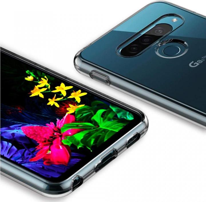 Produktbild Screenguard Gummi Hülle TPU Clear Case (LG G8s ThinQ)