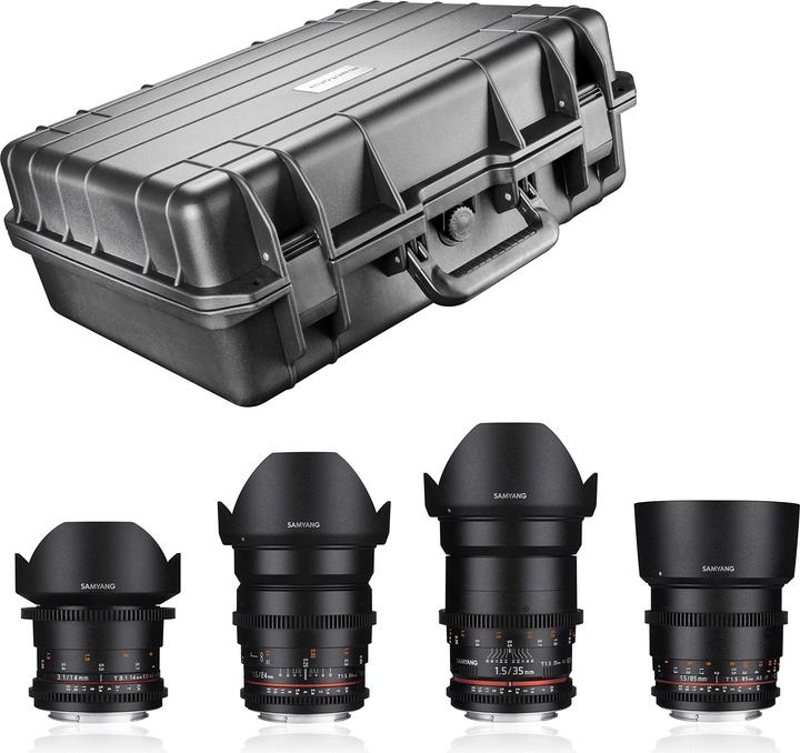 Produktbild Samyang Video DSLR basic Set II Sony E (Sony E, Vollformat)
