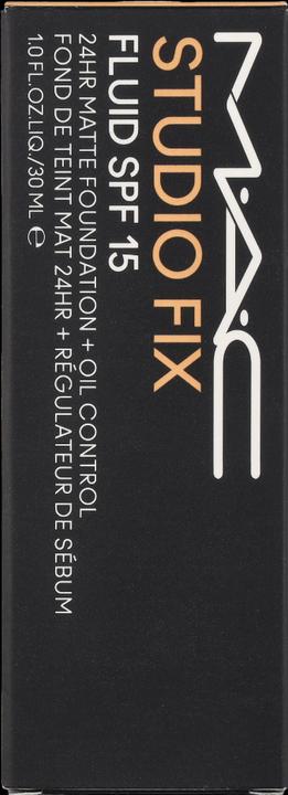 Actual product image MAC Cosmetics Studio Fix Fluid Fond de Teint Sun Protection Factor 15 (re) NC27 (NC27)