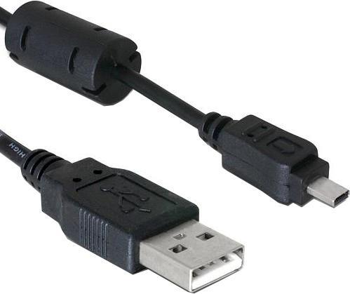 Actual product image Caruba USB 2.0 | A male mini male 8 pin (UC E6 for Nikon) | 1 metre (1 m)