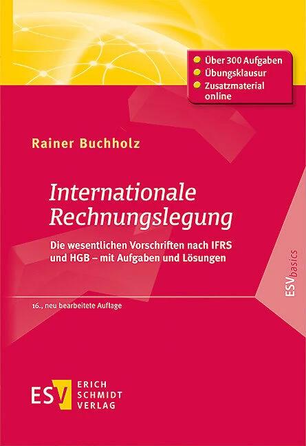 Produktbild Internationale Rechnungslegung (Deutsch, Rainer Buchholz, 2023)