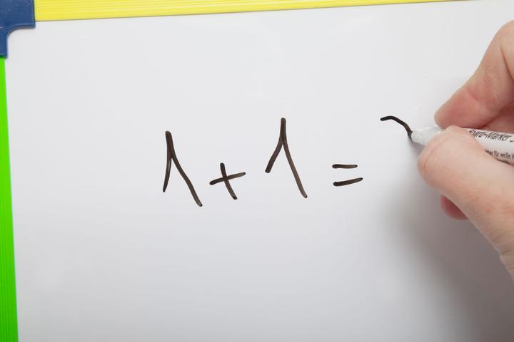 Actual product image Maul Children's whiteboard