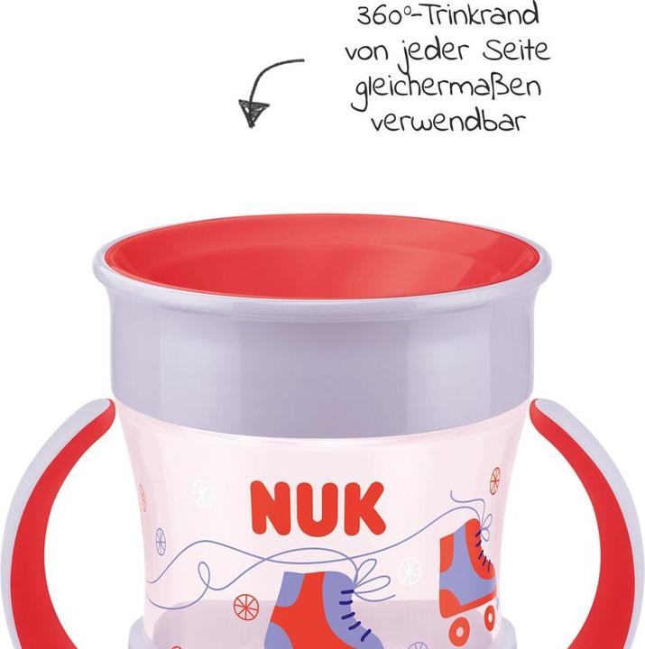 Actual product image NUK Children's crockery sets 4-piece set for on the go incl. baby plate with cutlery