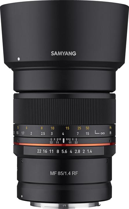 Produktbild Samyang MF 85mm f/1,4 RF Canon EOS R (Canon RF, Vollformat)