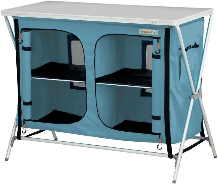Image du produit Eurotrail Armoire de camping Bonaire Bleu/Noir
