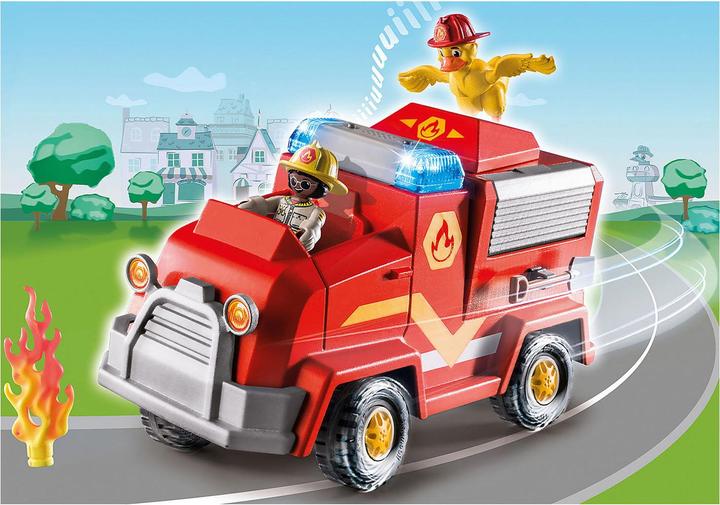 Actual product image Playmobil Fire department emergency vehicle (70914, Playmobil Duck On Call)