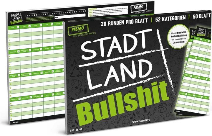 Image du produit Craze Ville Pays Bullshit A3 (Allemand)