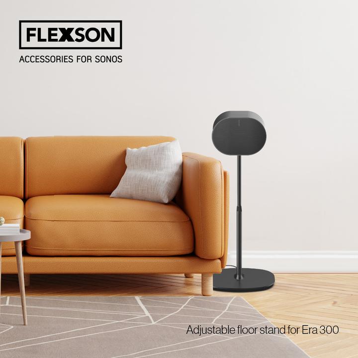 Actual product image Flexson Height-adjustable stand for Sonos ERA300 pair (1 pair, Stand, Height-adjustable)