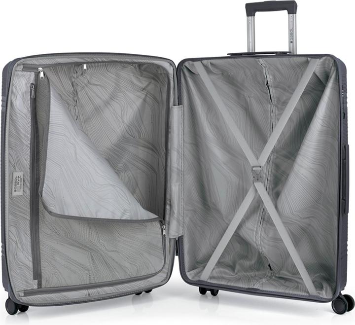 Immagine prodotto Gabol Carrello Saori a 4 ruote da 77 cm con piega a espansione (105 l, XL (da 115l))