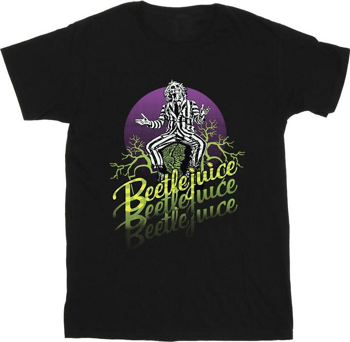 Beetlejuice Lila Kreis TShirt