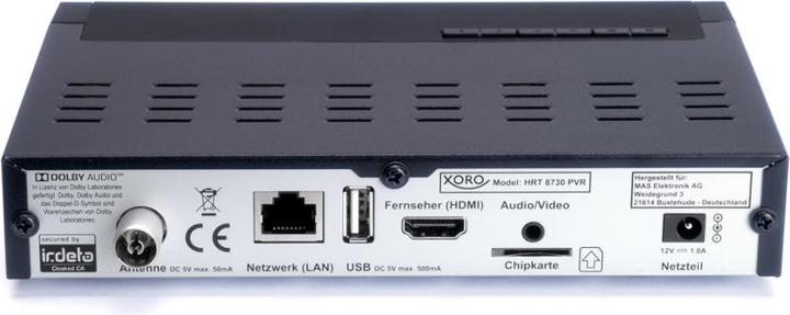 Produktbild Xoro HRT 8730 Kit (DVB-T2, DVB-T)