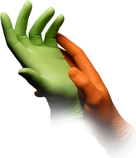 Actual product image Style Tuttifrutti nitrile gloves colour mix Small (S)