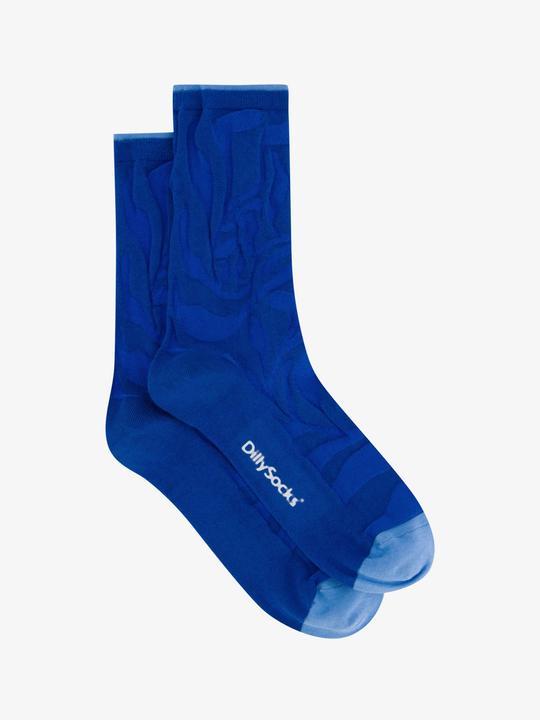 Produktbild DillySocks Socken "Premium crumbled indigo" blau (Einzelpack, 39 - 41)