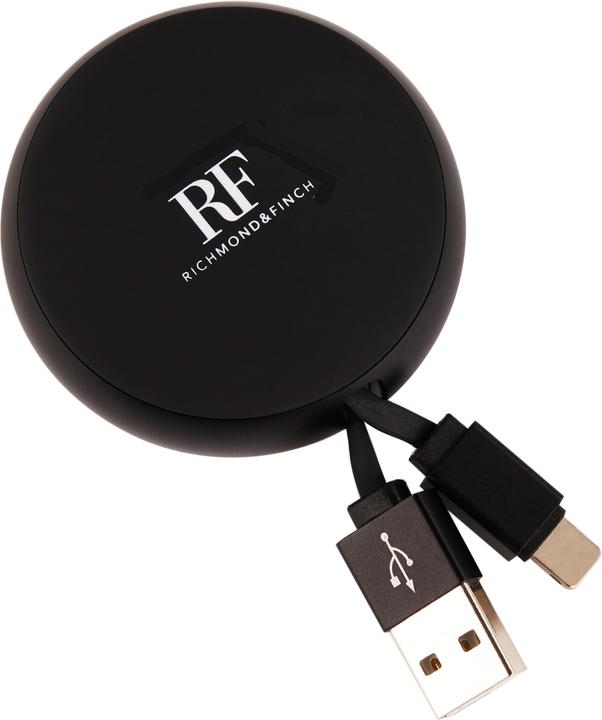 Actual product image Richmond & Finch Type C & Micro USB - USB Cablewinder (0.90 m)