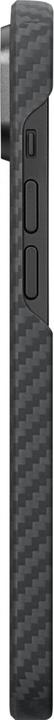 Actual product image Pitaka MagEz Case 3 1500D iPhone 14 Plus Black/Grey Twill (Apple iPhone 14 Plus)