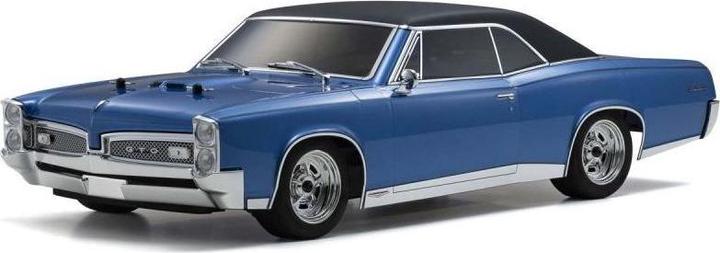 Actual product image Kyosho Production car Fazer MK2 1967 Pontiac GTO Tyrol Blue 1:10, ARTR (RTR Ready-to-Run)