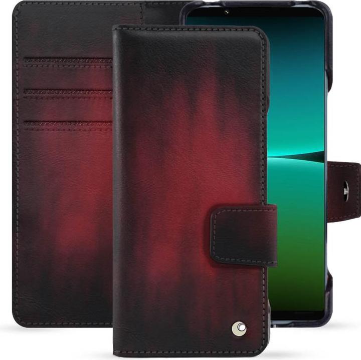 Actual product image Noreve Leather wallet with horizontal flap (Sony Xperia 5 IV)