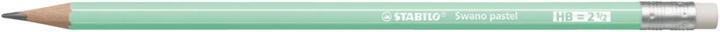 Image du produit STABILO Crayon Swano Pastel HB avec gomme vert (12 pcs) (2.20 mm, HB, 1 x)