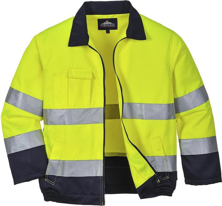 Bleu marine, Jaune