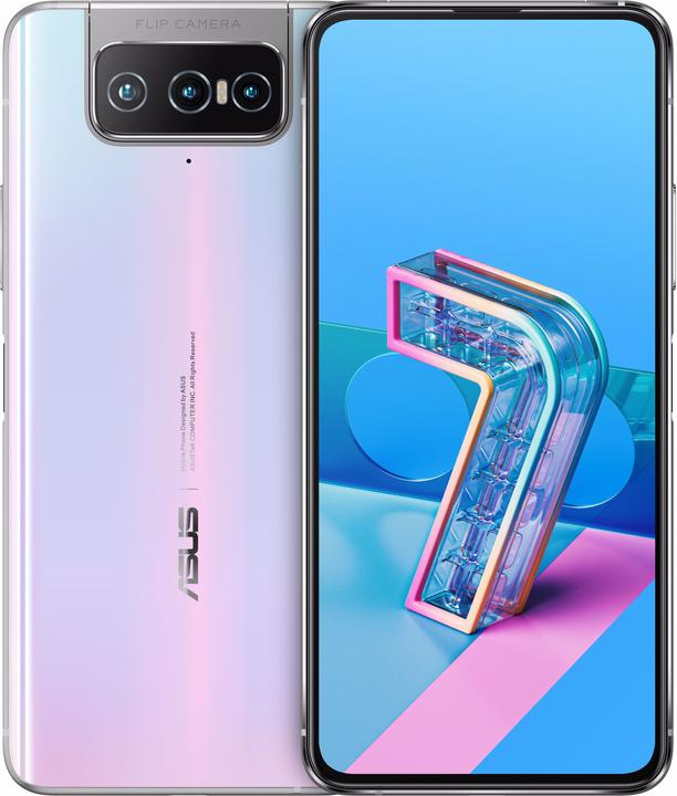 ASUS Zenfone 7 Pro (256 GB, Pastel White, 6.67", Doppia SIM, 64 Mpx, 5G)