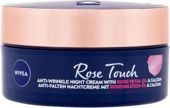 NIVEA Crema notte antirughe Rose Touch (50 ml)
