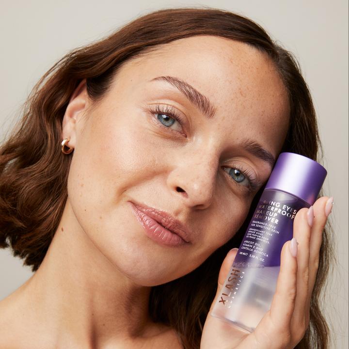 Actual product image Xlash Skincare - Caring Eyes Waterproof Make-up Remover 100 Ml (100 ml)