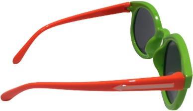 Produktbild Bekos Die Unzerstörbare Kindersonnenbrille Grün / Orange