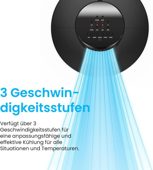 Immagine prodotto Breeze Ventilatore a torre oscillante (54 dB)