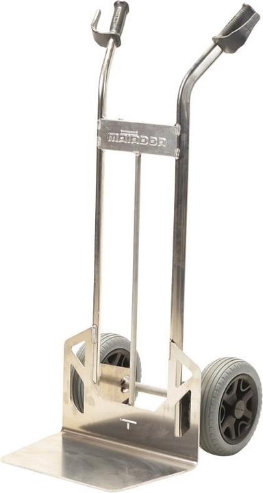 Actual product image Matador Aluminium sack truck, with fixed footplate, polyurethane, puncture proof. (250 kg)