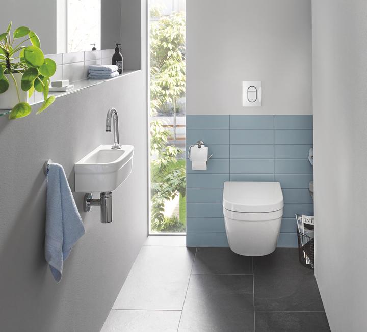 Produktbild Grohe Euro Keramik Mini Handwaschbecken (180 mm, 370 mm)