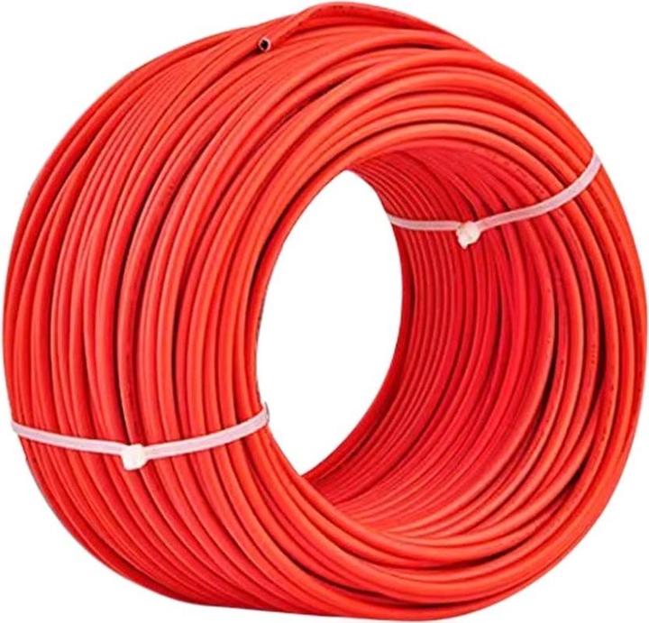 Actual product image V-TAC PV cable 4SQ Red for solar panel 100 metres (Solar connector)