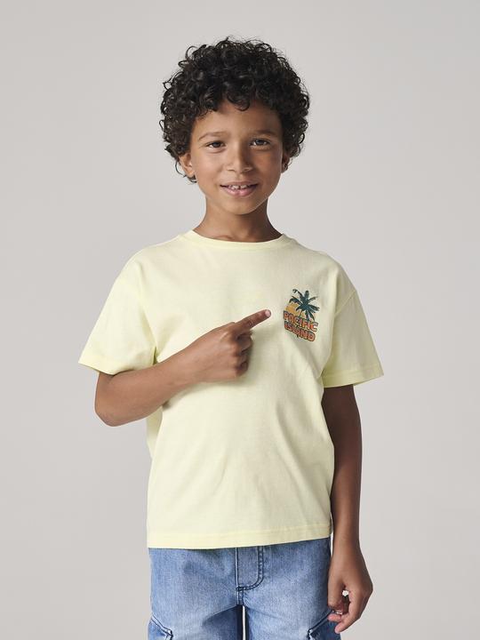 Immagine prodotto Vertbaudet Jungen T-Shirt mit Motiv vorn und hinten, mit Recycling-Baumwolle (158)