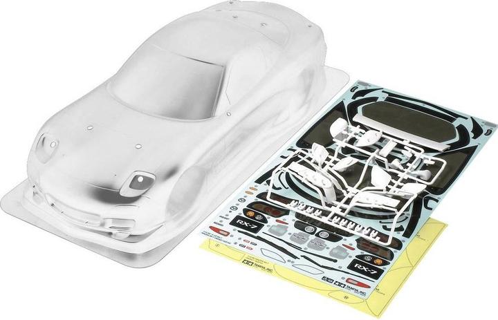 Actual product image Tamiya Kar.Mazda RX-7