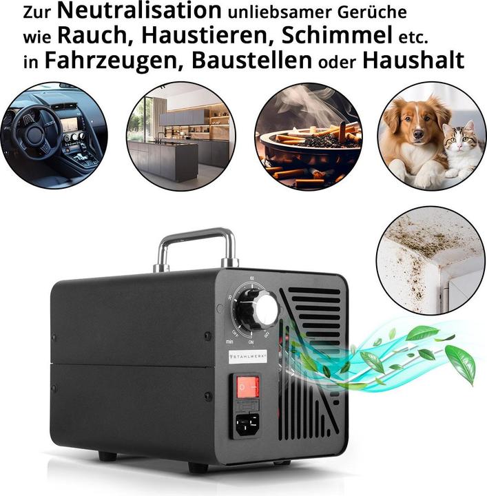Produktbild Stahlwerk Ozongenerator OG-40 ST (200 m²)