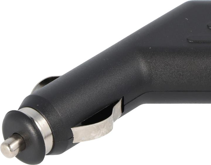 Produktbild AccuCell KFZ-Ladekabel Mini-USB mit TMC-Antenne, 2A Ladestrom