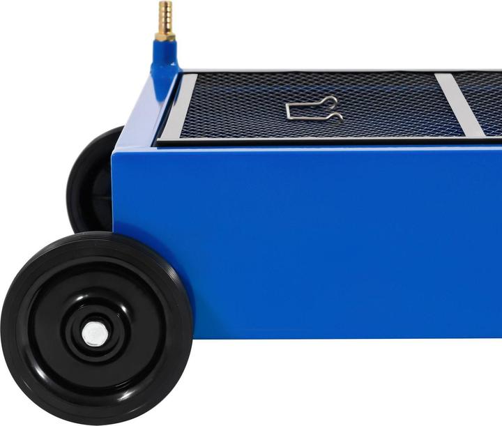 Actual product image MSW Ölwanne Ölauffangbehälter Ölauffangwanne Werkstatt aus Stahl 65 L Handpumpe