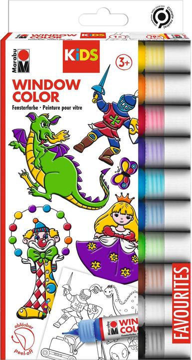 Actual product image Marabu Window Color Fun & Fancy (Multicolor, 250 ml)