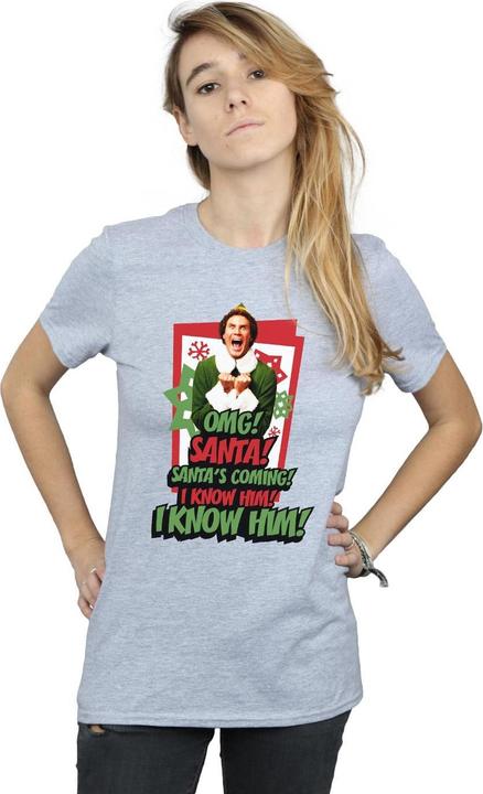 Produktbild Elf OMG Santa TShirt (S)