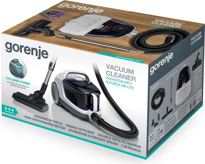 Image du produit Gorenje VCEA02GALWCY Aspirateur sans sac 700W
