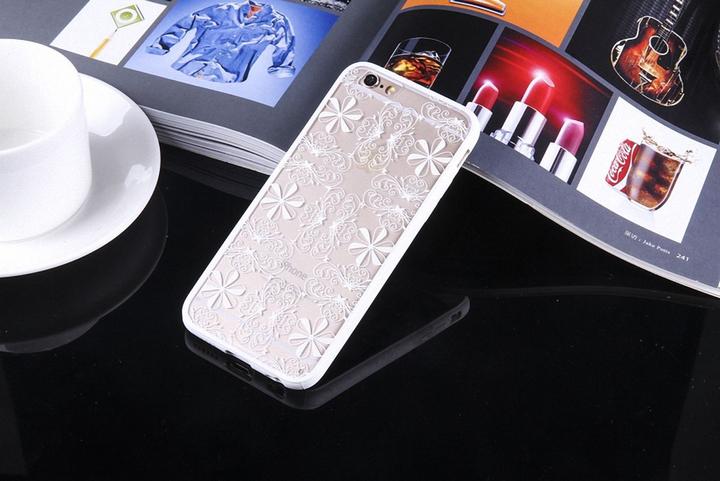 Actual product image König Design Apple iPhone 7 Mobile Case Mandala Case Cover Motif Ornaments White (Apple iPhone SE (2nd Gen), Apple iPhone 7)