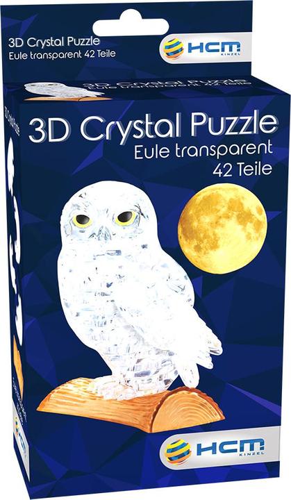 Actual product image HCM Kinzel Crystal Owl Transparent (42 pieces)