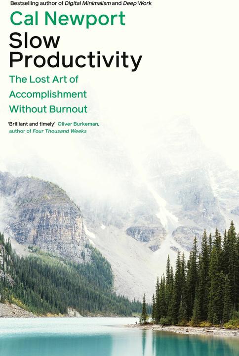 Image du produit Slow Productivity (Anglais, Cal Newport, 2024)