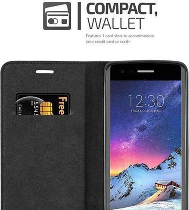 Produktbild Cadorabo Book Invisible Magnet Cover (LG K8 2017)