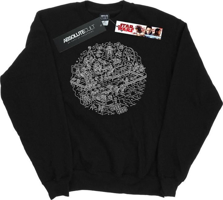 Produktbild Star Wars Christmas Death Star Sweatshirt (S)