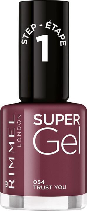 Rimmel London Super Gel STEP1 (054 Trust You, Gel-Effekt Nagellack)