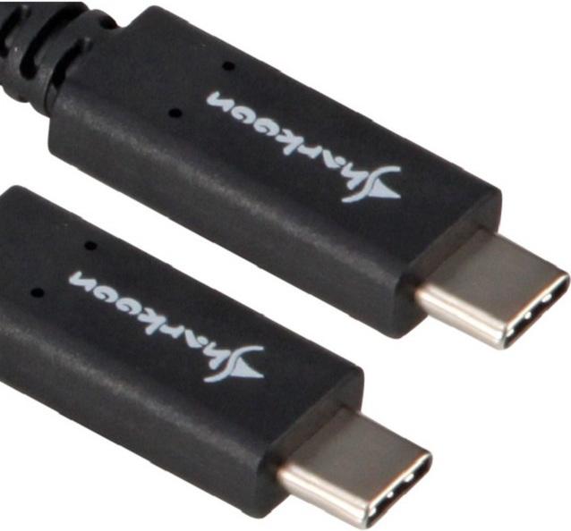 Produktbild Sharkoon USB 3.1 Gen. 2 C auf C (0.50 m, USB 3.1)
