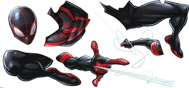 Actual product image Roommates Spider-Man Miles Morales Peel And Stick Giant Wall Decals