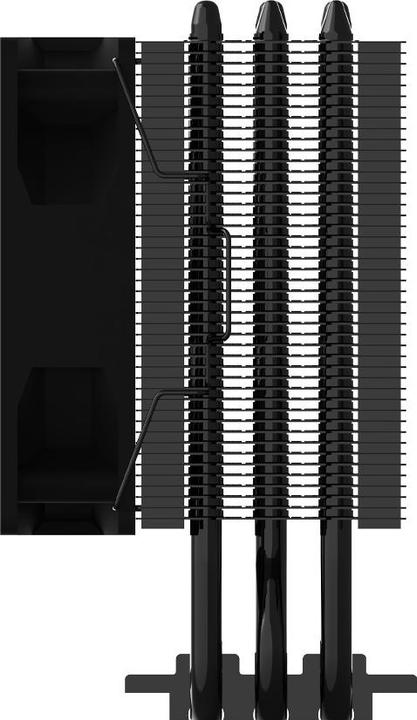 Actual product image Zalman CNPS4X Black V2 92mm Fan (135 mm)