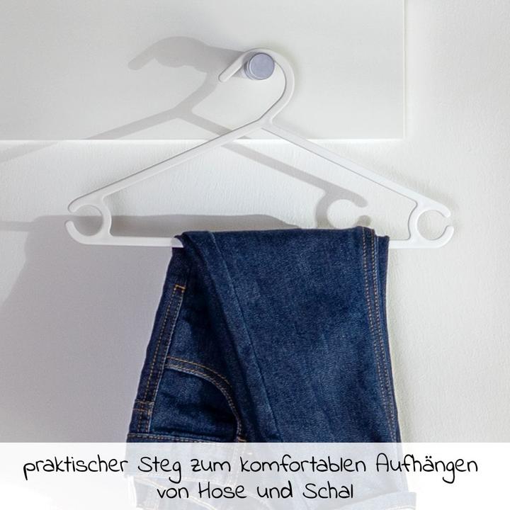 Produktbild La Loona LaLoona Strampler & Sets Body-Sparset Langarm inkl. Kleiderbügel - Salbei Grau (80)