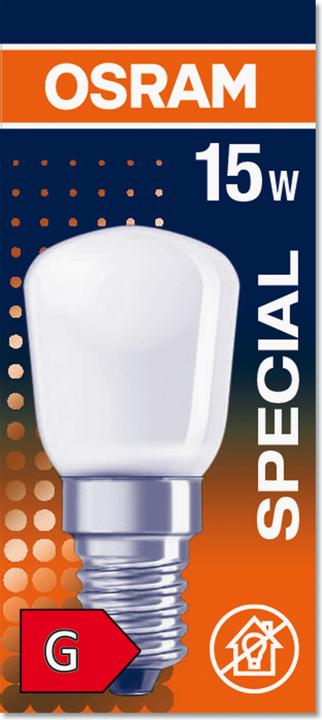 Produktbild Osram Special-Lampe (E14, 15 W, 85 lm, 1 x, G)